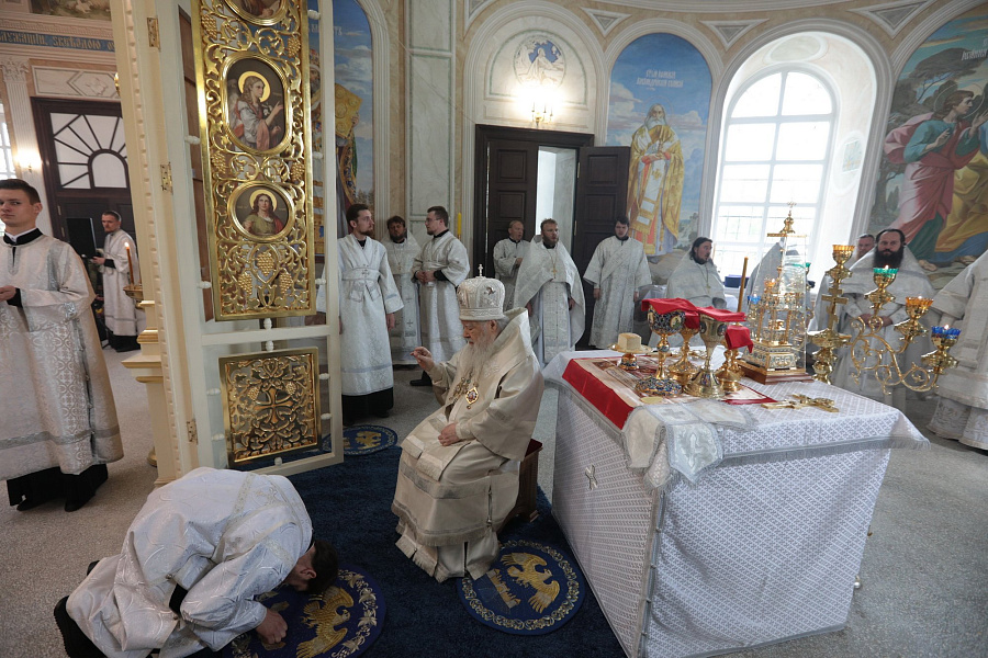 Великое освящение Казанского храма села Дединово